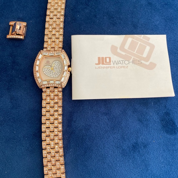 Stainless Steel JLO Bling Watch new, never been warn - Picture 1 of 4